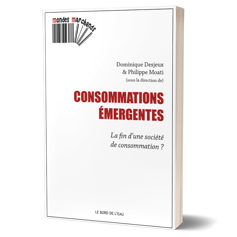 Couverture, Consommations émergentes : la fin d’une société de consommation ?, de Dominique DESJEUX et Philippe MOATI, édition Alber Michel