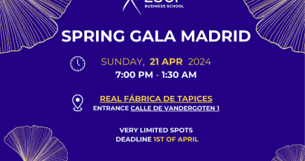 Spring Gala ESCP Madrid Campus