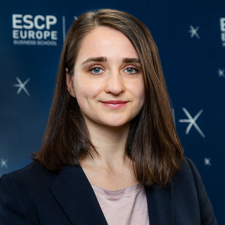 Alina Iakovleva, PA to the Rector
Coordinator of Student Life at ESCP Berlin
