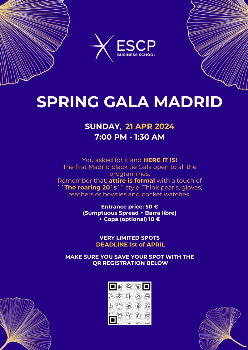 ESCP Spring Madrid Gala