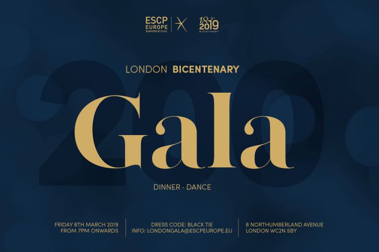 ESCP London Campus Bicentenary Gala