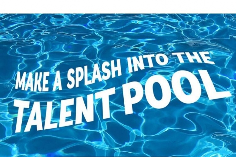 Make a Splash into the Talent Pool! Logo