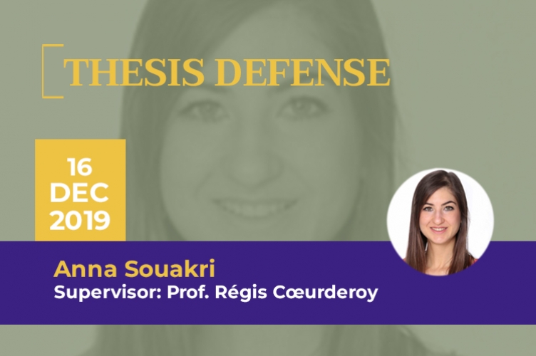 PhD Thesis Defense : Anna Souakri - ESCP Business School