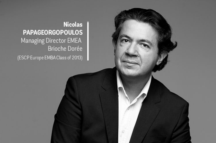 Nicolas Papageorgopoulos, Managing Director EMEA Brioche Dorée