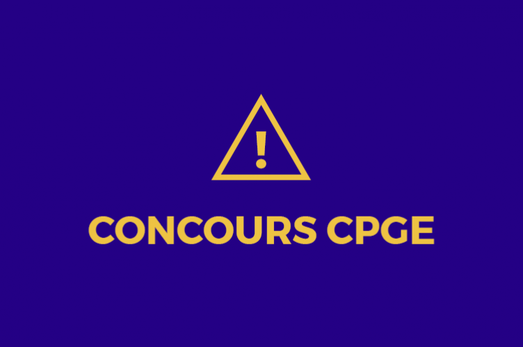 Message alerte concours CPGE, ESCP Business School