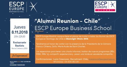 Alumni Event in Santiago de Chile