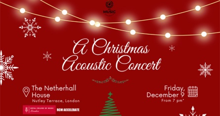ESCP Music Collective Christmas Acoustic Concert